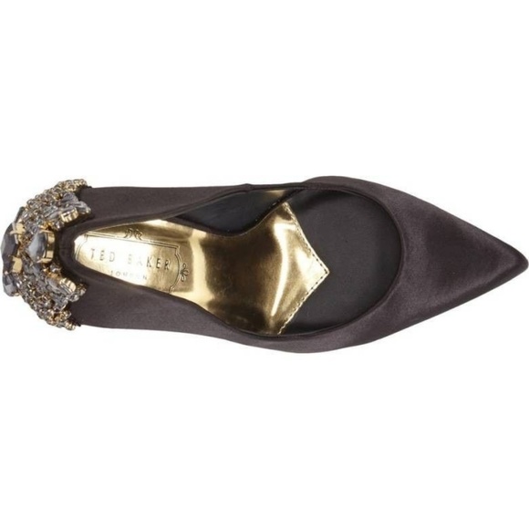 NWT Ted Baker 'Meion' Crystal Embell Heels Pumps - Picture 4 of 5